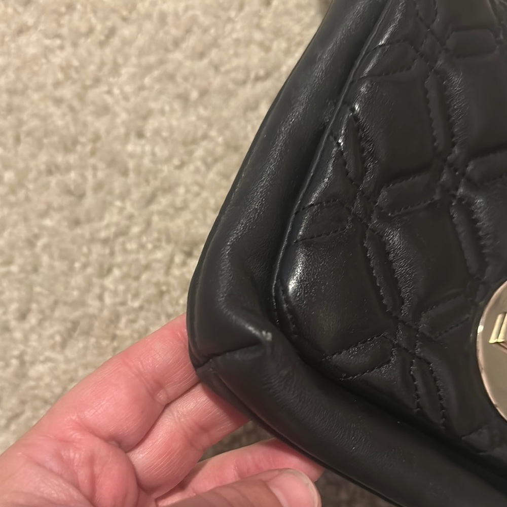 Kate Spade Black Quilted Crossbody Bag - Picture 5 of 11